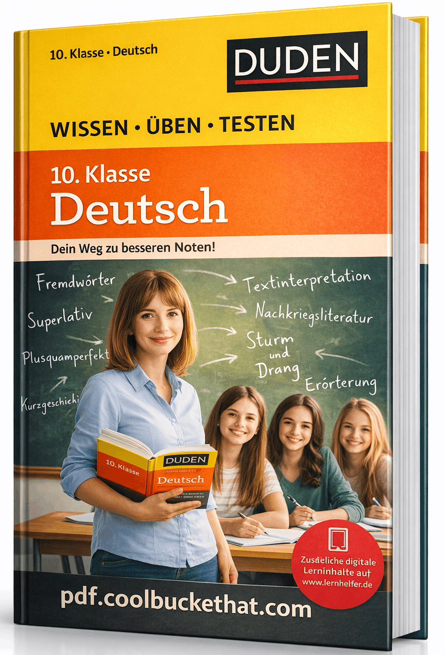Duden. Wissen – Üben – Testen Deutsch 10. Klasse