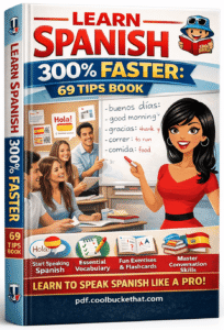 Learn Spanish 300 Faster 69 Tips Book